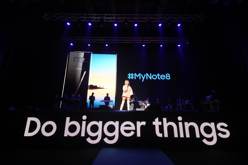 Launching of Samsung Galaxy Note 8